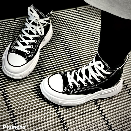 Zapatillas de lona con plataforma: La elección perfecta para el look casual en 2023