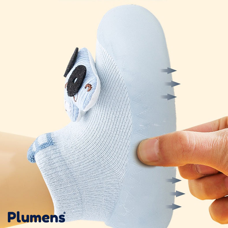 SkridtSikre de Plumens Zapatos-Calcetines Antideslizantes para Niños Pequeños