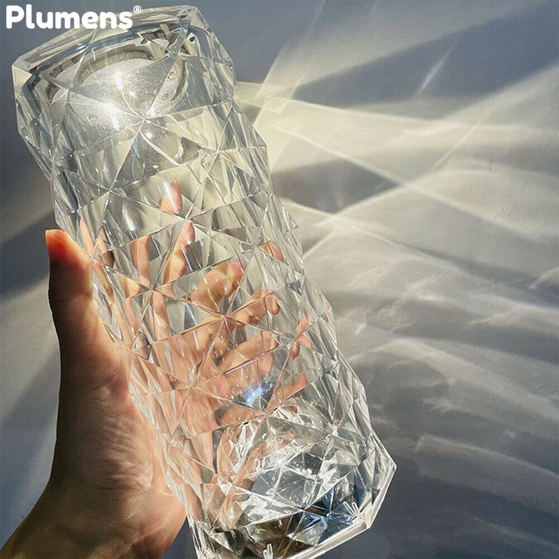 Lâmpada de diamante de cristal