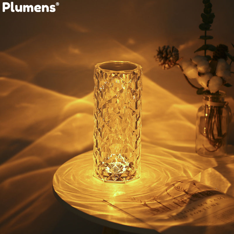 Lâmpada de diamante de cristal