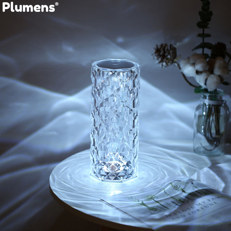 Lâmpada de diamante de cristal