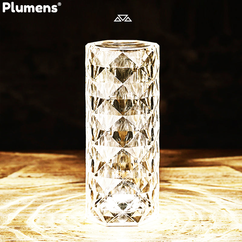 Lâmpada de diamante de cristal