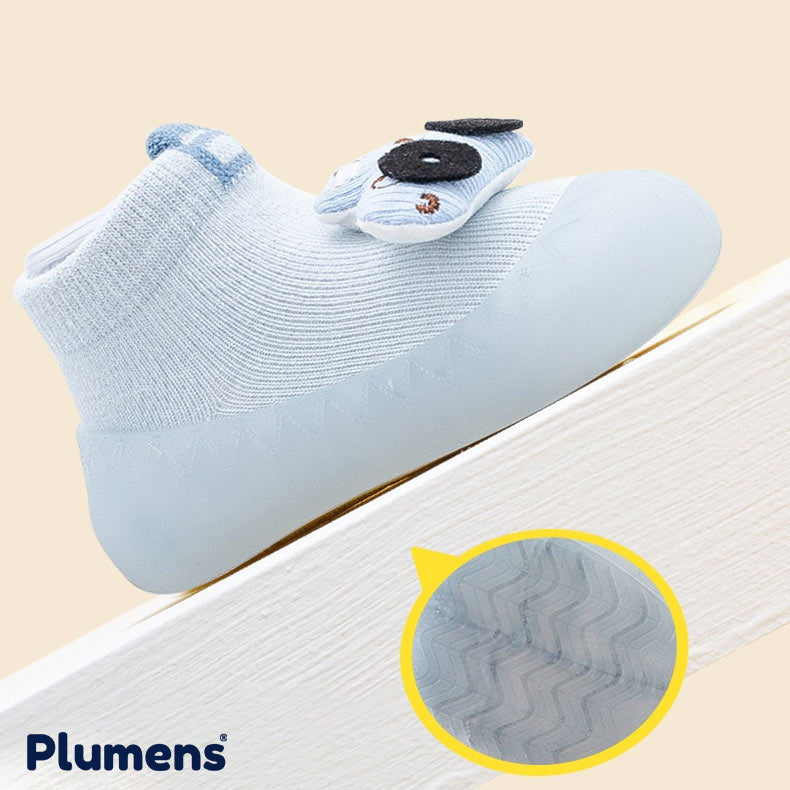 SkridtSikre de Plumens Zapatos-Calcetines Antideslizantes para Niños Pequeños