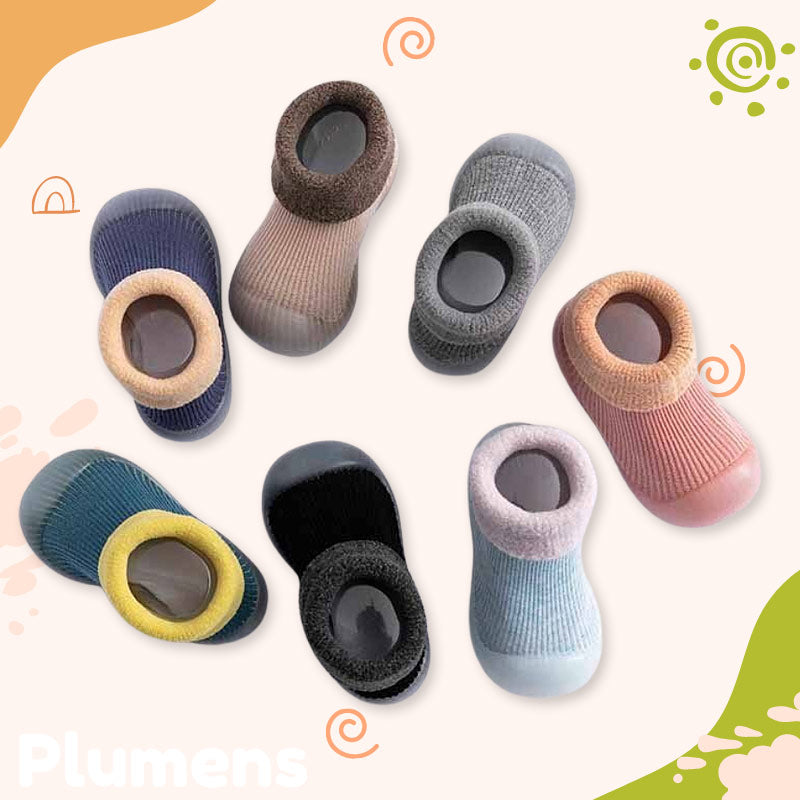 First-Steps de Plumens Zapatos-Calcetines Antideslizantes para Niños Pequeños